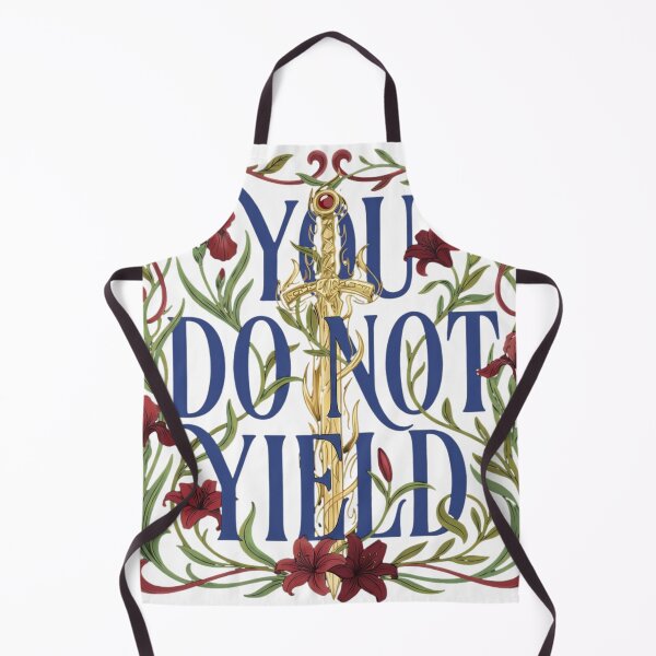 Item preview, You Do Not Yield – Flame, Bloom, and Blade designed and sold by RainyReads.