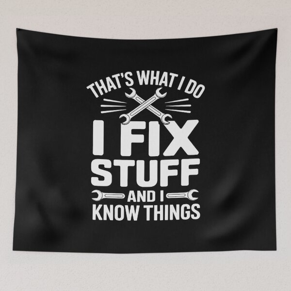 Item preview, I repair things and I know things car mechanic designed and sold by Dakarothill.