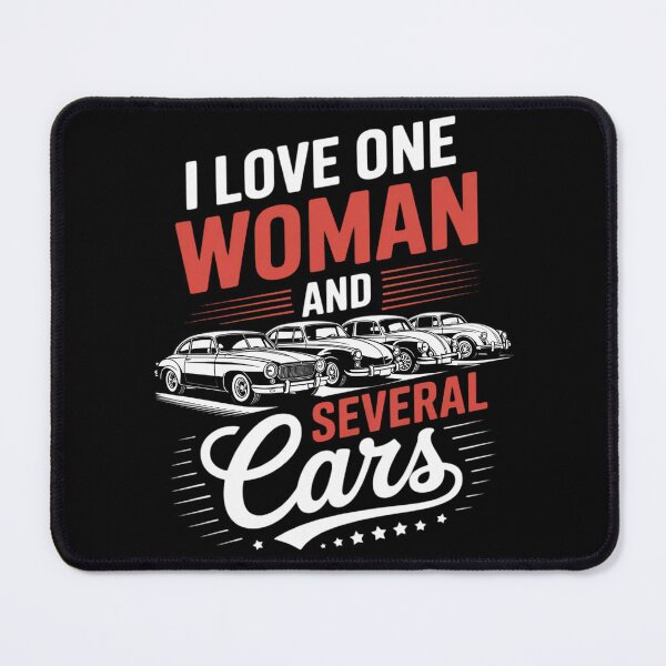 Item preview, I Love One Woman And Several Cars Auto Mechanic Husband designed and sold by Dakarothill.