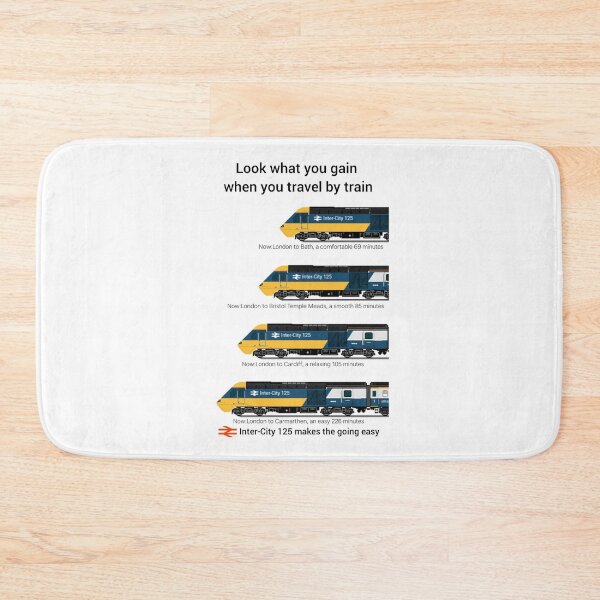 Item preview, InterCity 125 poster design  designed and sold by TrainFanatic.