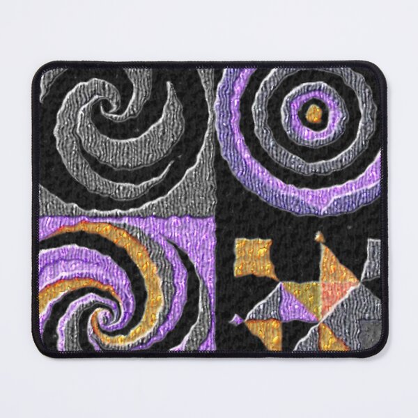 Item preview, optical drift cracked glass colorful geometric abstract design designed and sold by SmashingDeals.