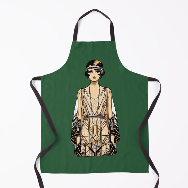 Item preview, Art Deco Flapper Pinup Roaring Twenties Glamour Print designed and sold by PinUpPizzazz.