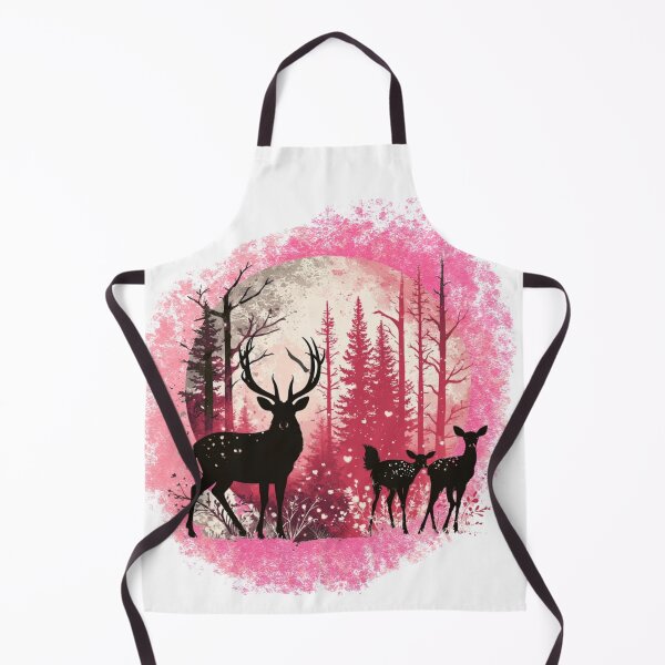 Item preview, Valentine deer Family Silhouette, love you deerly designed and sold by Rusty Pine.