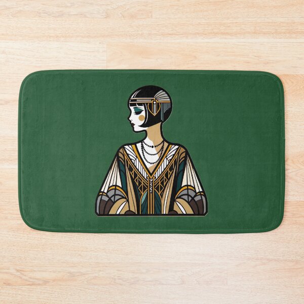 Item preview, Art Deco Flapper Pinup Roaring Twenties Glamour Print designed and sold by PinUpPizzazz.