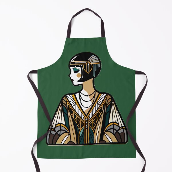 Item preview, Art Deco Flapper Pinup Roaring Twenties Glamour Print designed and sold by PinUpPizzazz.