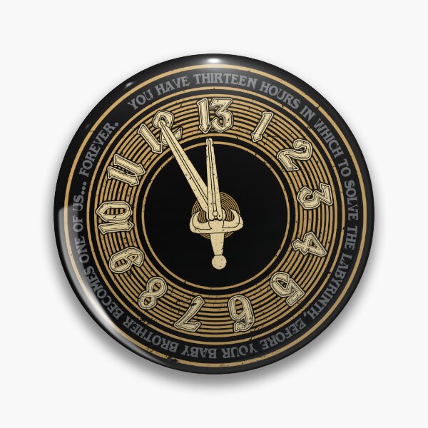 Item preview, Labyrinth clock designed and sold by zoezowie79.