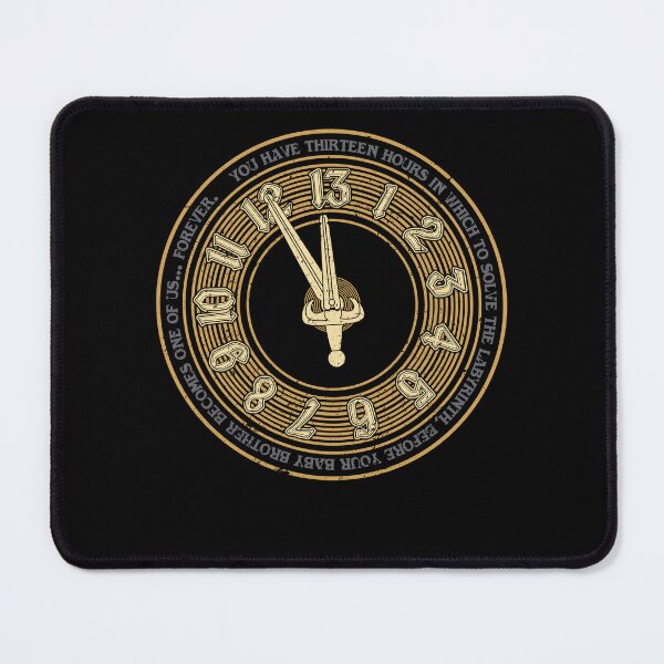 Item preview, Labyrinth clock designed and sold by zoezowie79.