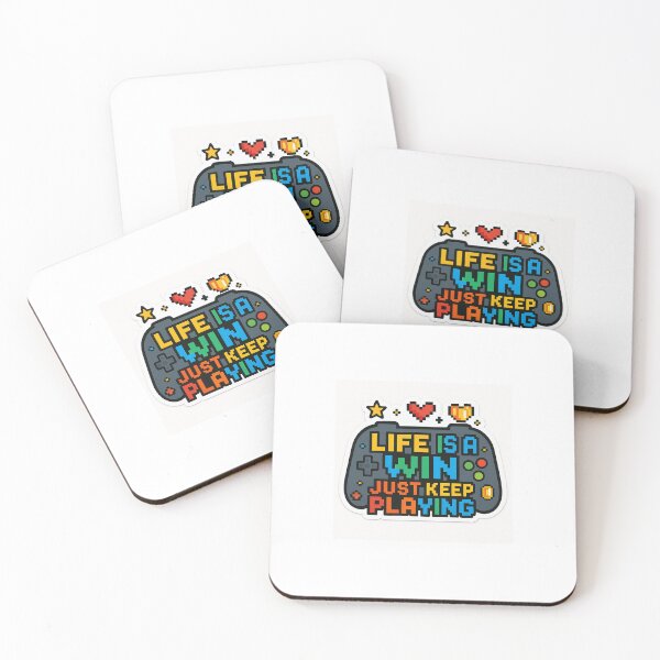 Item preview, "Keep Playing-The Win is Already Yours" designed and sold by Fuskiss.