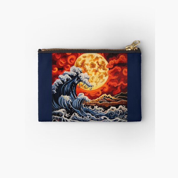 Item preview, Moonlit Asian Waves designed and sold by Sandra Lett.