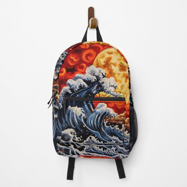 Item preview, Moonlit Asian Waves designed and sold by Sandra Lett.