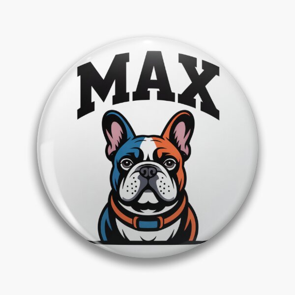 Item preview, Max French Bulldog Cute Custom Name Dog Lover Gift designed and sold by chessnegocios.