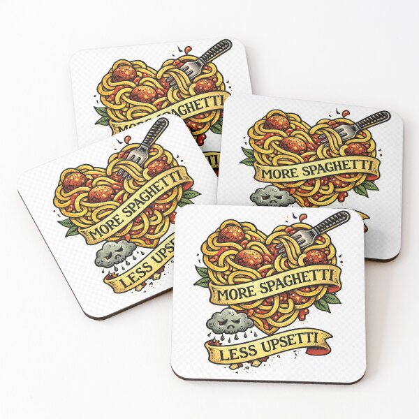 Item preview, More Spaghetti Less Upsetti designed and sold by MKProjekty.
