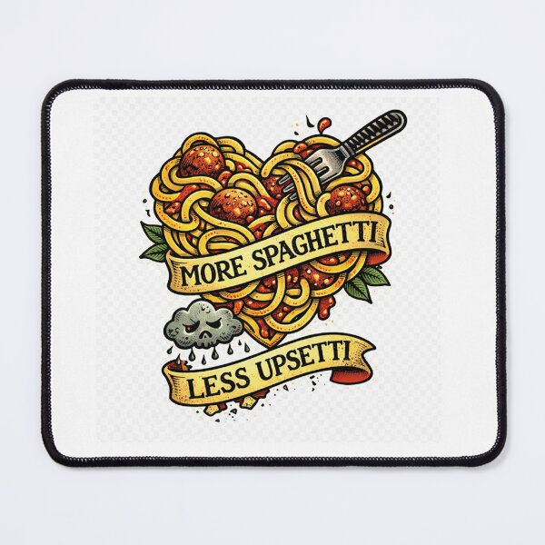 Item preview, More Spaghetti Less Upsetti designed and sold by MKProjekty.