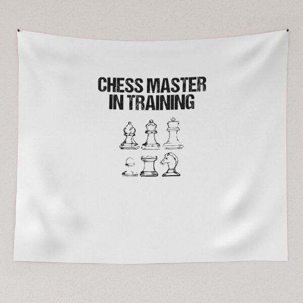 Item preview, Chess Master In Training V5 designed and sold by TeeTimeGuys.