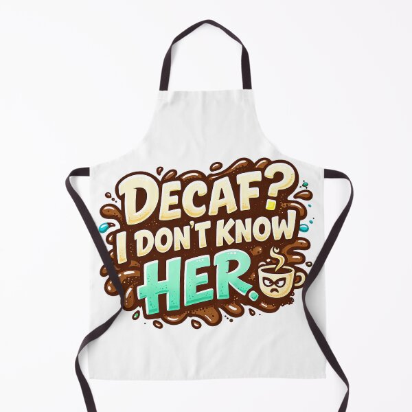 Item preview, Decaf? I Don’t Know Her. Funny Coffee Caffeine designed and sold by BaseSoul.