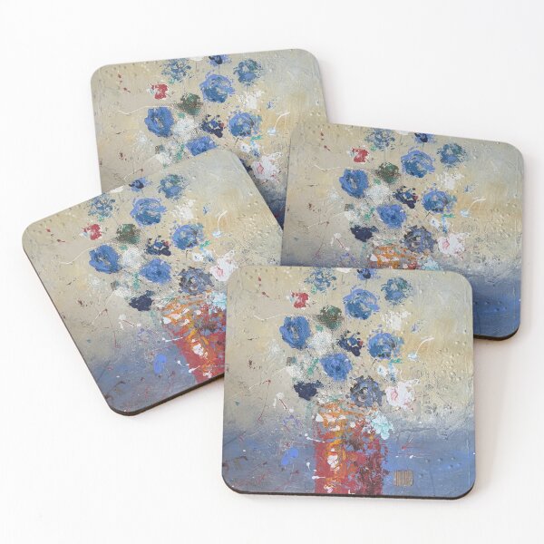 Item preview, HARMONY IN BLUE AND RED designed and sold by ArtofVital.