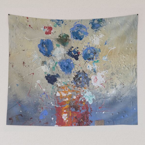Item preview, HARMONY IN BLUE AND RED designed and sold by ArtofVital.
