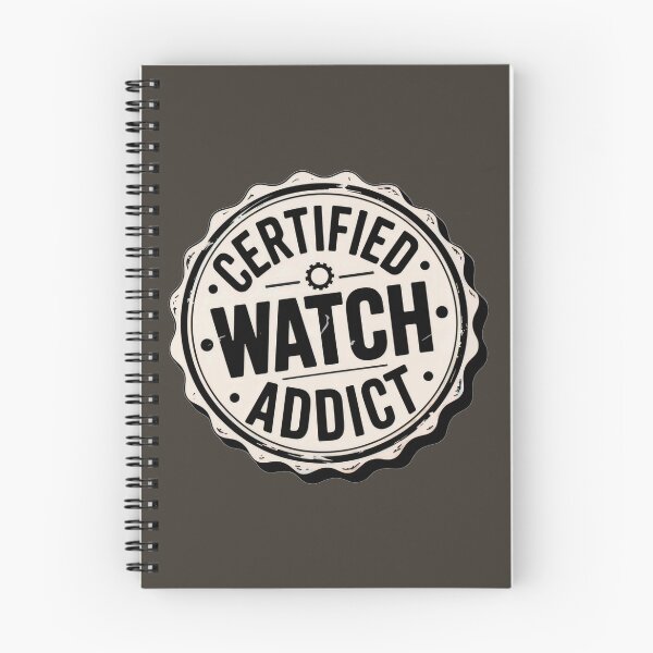 Item preview, Certified Watch Addict – Vintage Watch Collector Badge Design designed and sold by WatchesAndMore.