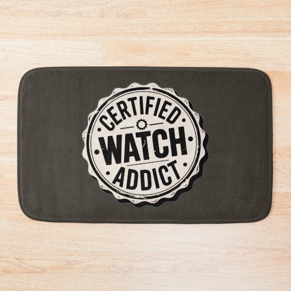 Item preview, Certified Watch Addict – Vintage Watch Collector Badge Design designed and sold by WatchesAndMore.