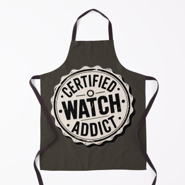 Item preview, Certified Watch Addict – Vintage Watch Collector Badge Design designed and sold by WatchesAndMore.
