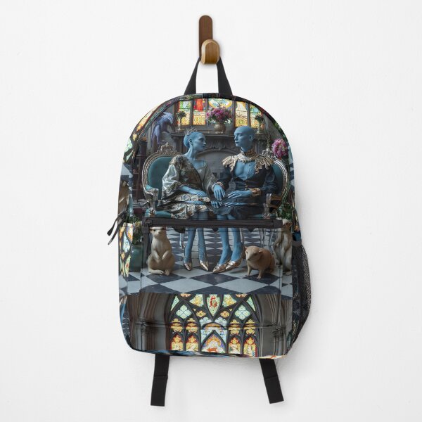 Item preview, Secrets of the Blue Dynasty: An Interdimensional Portrait in an Ancient Interior designed and sold by KunstGeist.