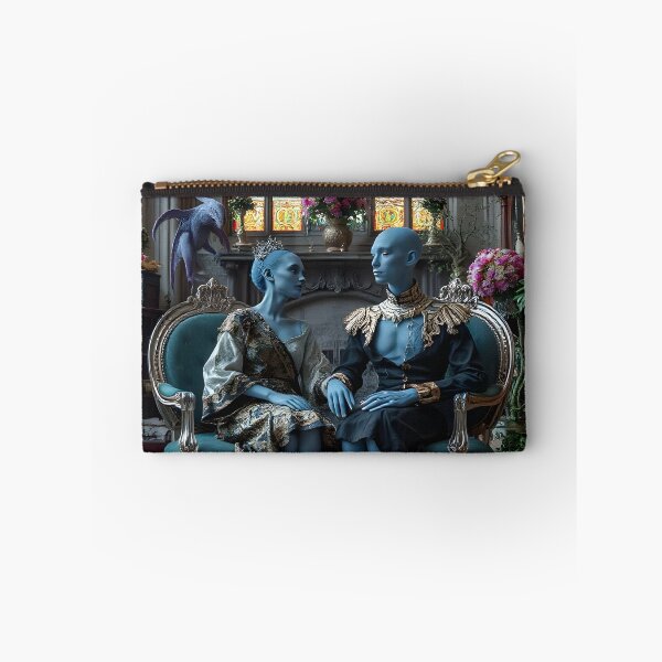 Item preview, Secrets of the Blue Dynasty: An Interdimensional Portrait in an Ancient Interior designed and sold by KunstGeist.