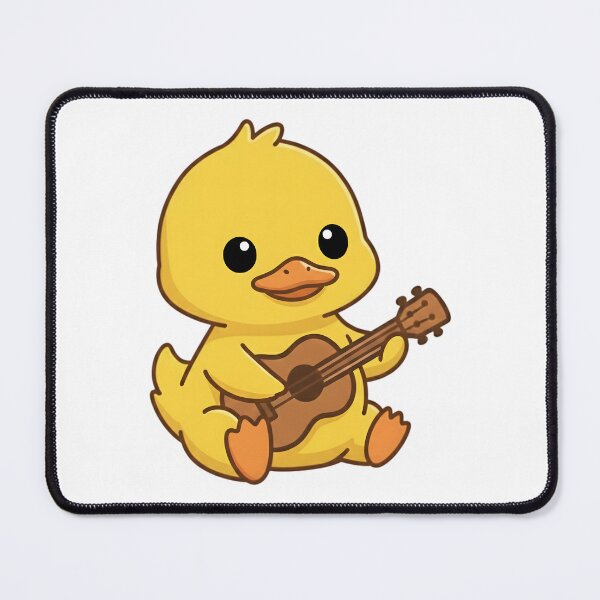 Item preview, Duck Playing an Ukulele designed and sold by Delamoon.