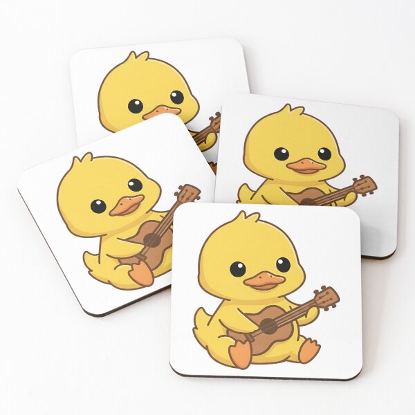 Item preview, Duck Playing an Ukulele designed and sold by Delamoon.