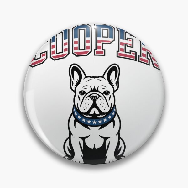 Item preview, Cooper French Bulldog Cute Custom Name Dog Lover Gift designed and sold by chessnegocios.