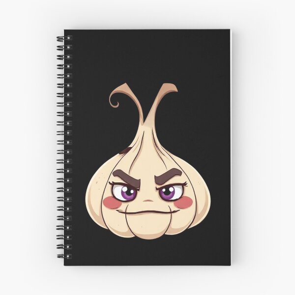 Item preview, Nervous Garlic Cartoon Character with Funny Eyes and Quirky Smile designed and sold by PixelVibe782.