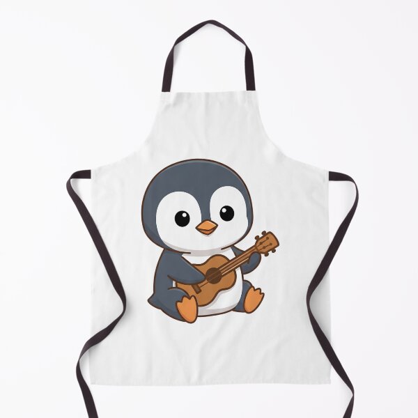 Item preview, Penguin Playing an Ukulele designed and sold by Delamoon.