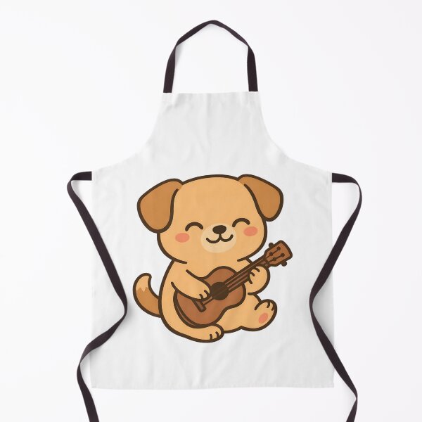 Item preview, Dog Playing an Ukulele designed and sold by Delamoon.