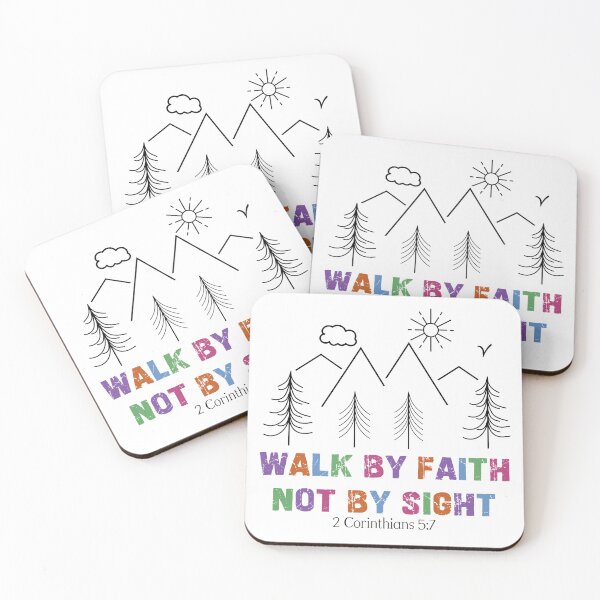Item preview, Walk By Faith Not By Sight designed and sold by Jenn Graham.