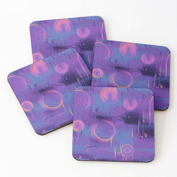 Item preview, Geometric purple circle pattern 4th designed and sold by JeniSeny.