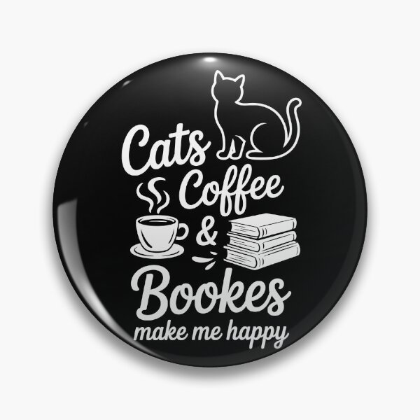 Item preview, Copy of Cats, Coffee & Books make me happy designed and sold by jkrphoto.