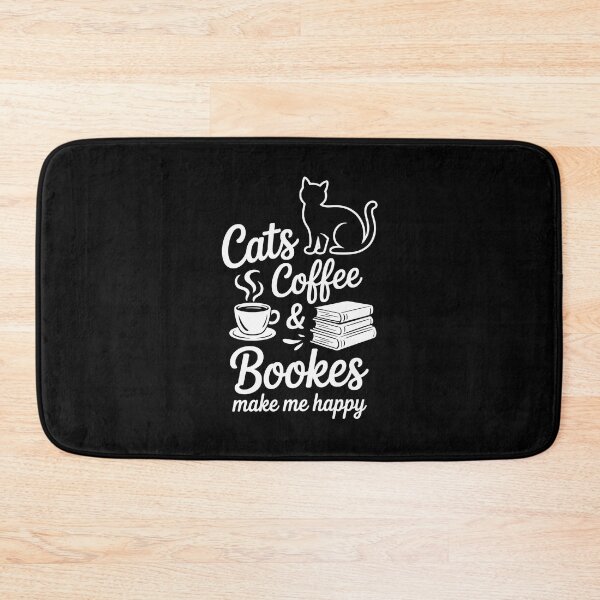 Item preview, Copy of Cats, Coffee & Books make me happy designed and sold by jkrphoto.