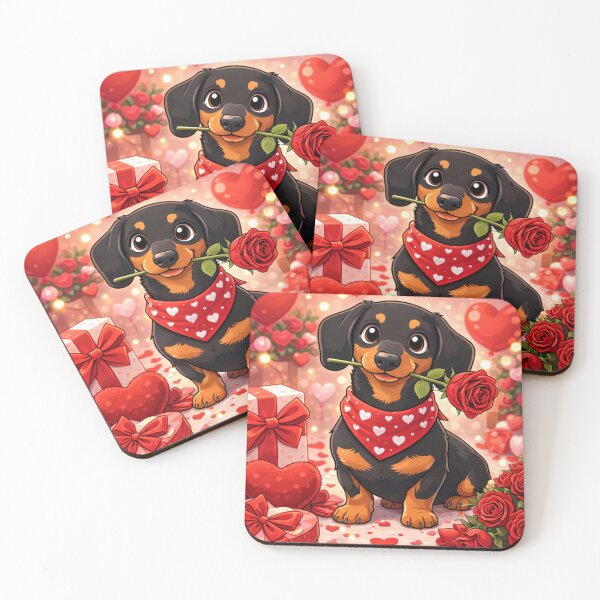 Item preview, love dog designed and sold by Pixel1701.