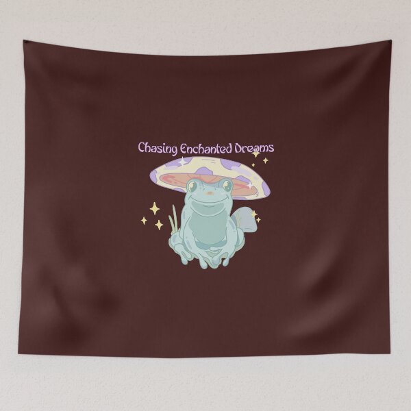 Item preview, Chasing Enchanted Dreams – Whimsical Fantasy Frog Art T-Shirt designed and sold by Homelife3.