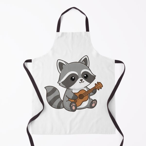 Item preview, Racoon Playing an Ukulele designed and sold by Delamoon.
