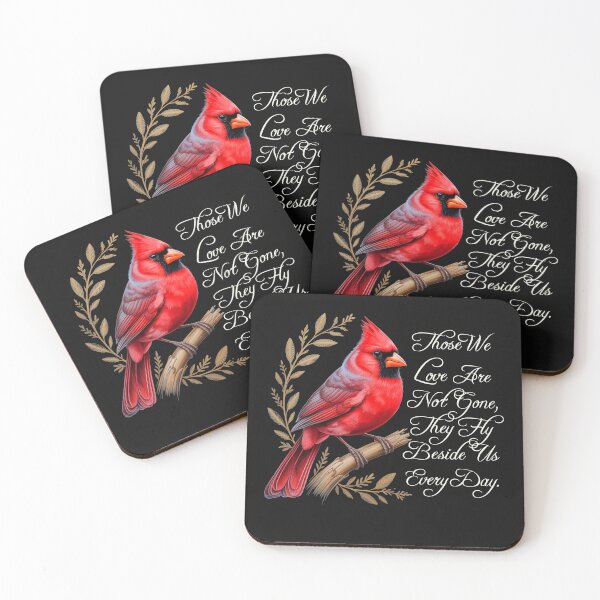 Item preview, Cardinal Memorial Gift Those We Love Are Not Gone | Red Cardinal Heaven | Sympathy Bereavement Gift designed and sold by tamdevo1.