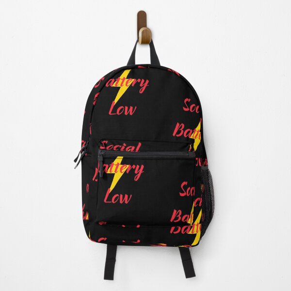 Item preview, Social Battery Low – Funny Introvert Mood Design designed and sold by GOTCHO1.