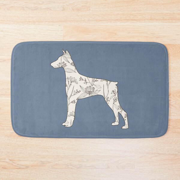 Item preview, Doberman Pinscher Silhouette Dog Art – Minimalist Doberman Design designed and sold by chosenhomes.