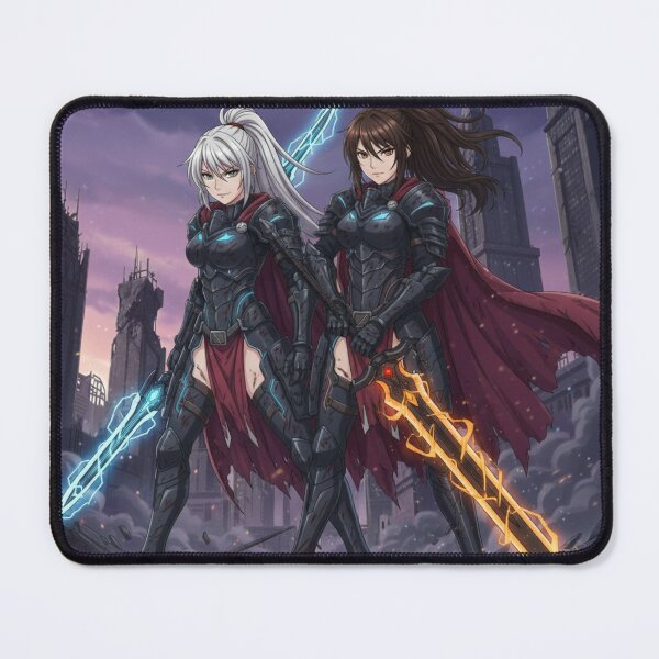 Item preview, Seraphina and Nyx, Storm and Flame Guardians designed and sold by Prayful.