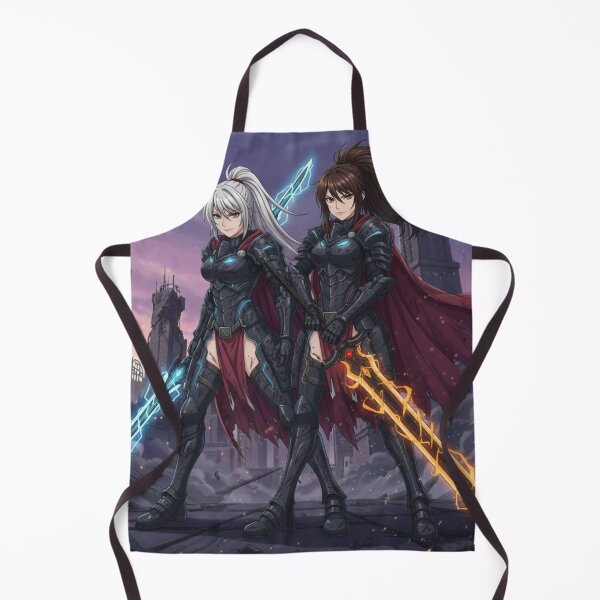 Item preview, Seraphina and Nyx, Storm and Flame Guardians designed and sold by Prayful.