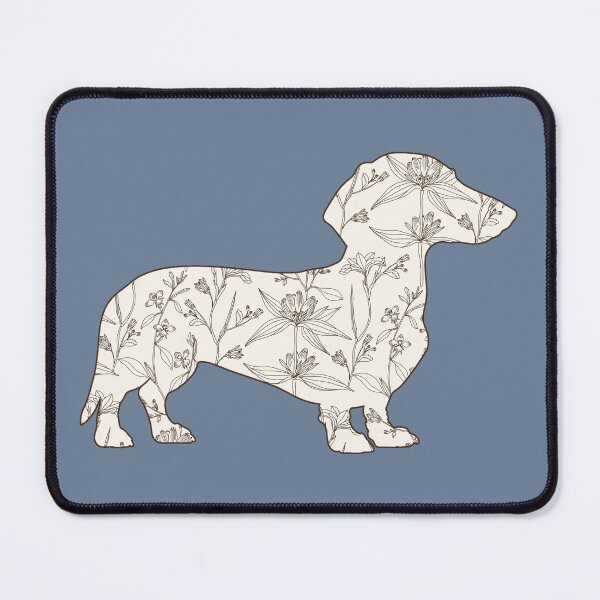 Item preview, Dachshund Silhouette Dog Art – Short-Haired Doxie Minimalist Design designed and sold by chosenhomes.