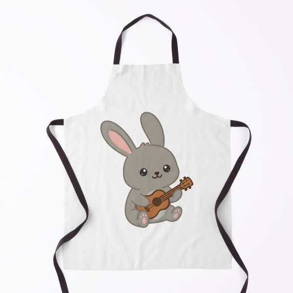 Item preview, Bunny Playing an Ukulele designed and sold by Delamoon.