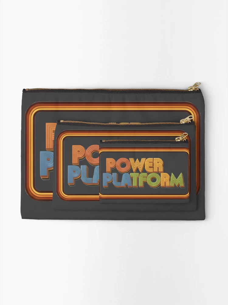 Thumbnail 2 of 4, Zipper Pouch, Reto Power Platform designed and sold by LowCodeDev.