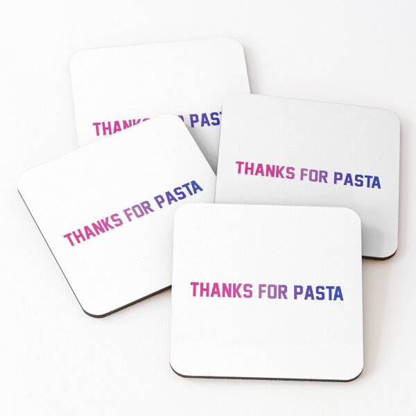 Item preview, Thanks for pasta - Heated Rivalry funny quote, Ilya Rozanov, Shane Hollander, Hollanov, The Cottage, bi flag colors designed and sold by RosefinchArt.