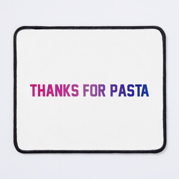 Item preview, Thanks for pasta - Heated Rivalry funny quote, Ilya Rozanov, Shane Hollander, Hollanov, The Cottage, bi flag colors designed and sold by RosefinchArt.