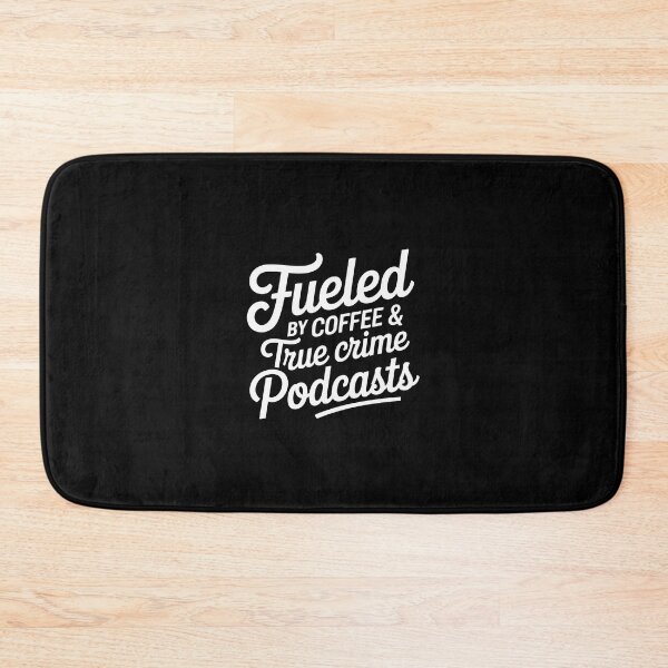 Item preview, Fueled by Coffee and true crime podcast designed and sold by jkrphoto.